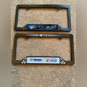 NASCAR License Plate Holders